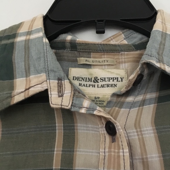 Ralph Lauren Denim & Supply Plaid Button Down - Picture 3 of 3